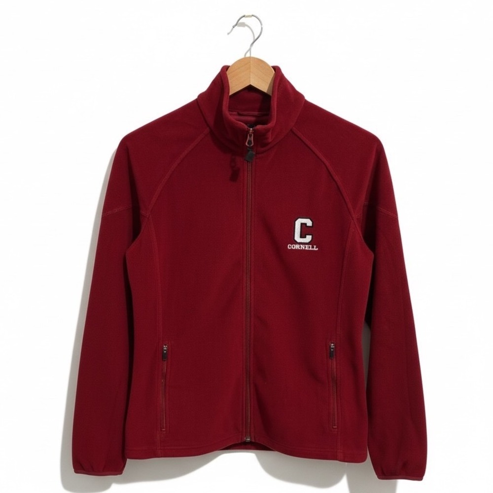 North End Cornell University Fleece Jacket Red Small Women